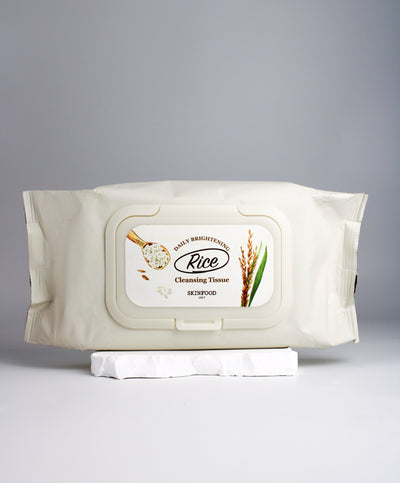 Lingettes Nettoyantes & Démaquillantes au Riz