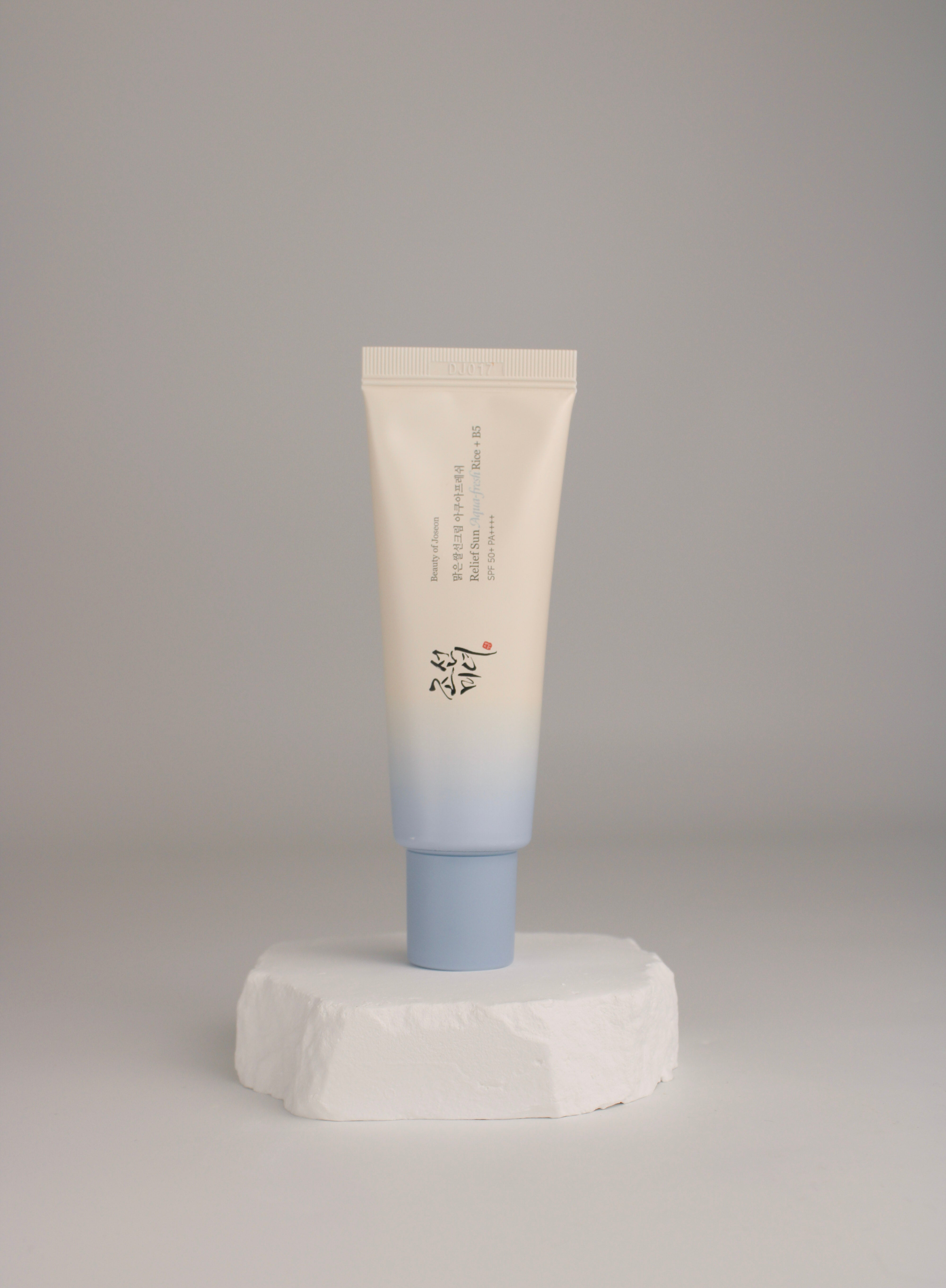 Crème solaire Aquafresh Riz & B5 SPF 50+ Beauty of Joseon - tube crème solaire