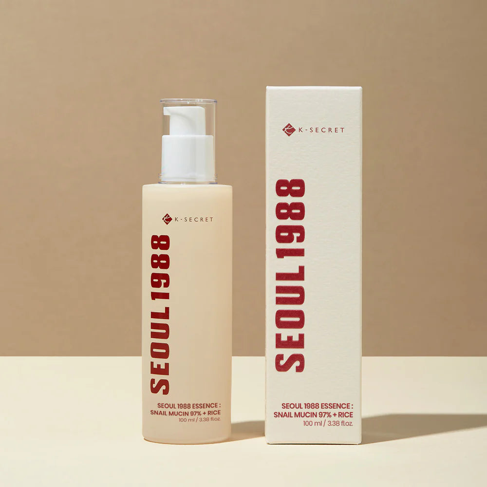 Ksecret Snail Mucin 93% + Rice Essence – Essence réparatrice éclat au riz