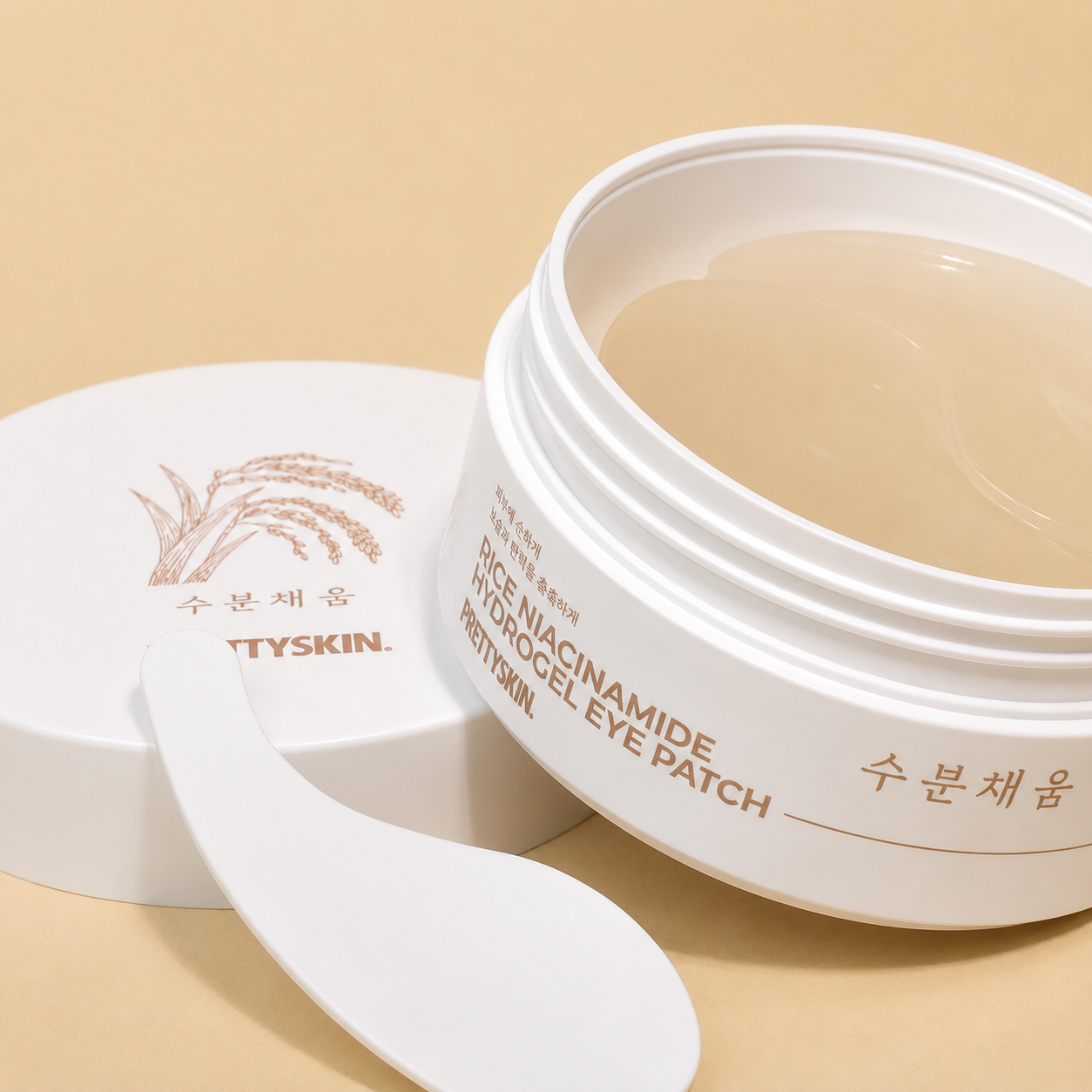 Rice Hydrogel Eye Patches – Patchs Éclat & Hydratation Contour des Yeux au Riz 60pc