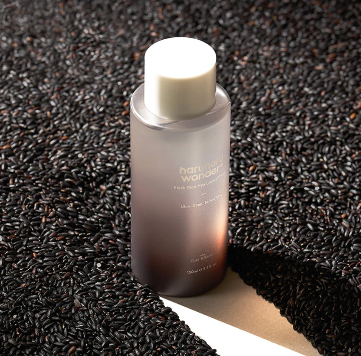 Haruharu Wonder Black Rice Hyaluronic Toner – Toner hydratant coréen au riz noir