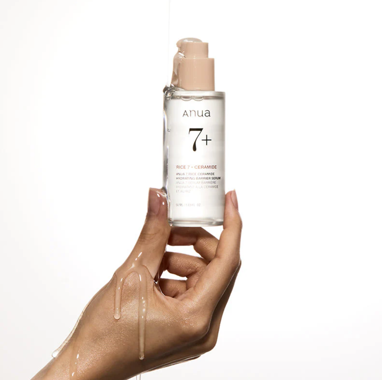 Anua Rice 7 Ceramide Hydrating Barrier Serum – Sérum barrière hydratant au riz