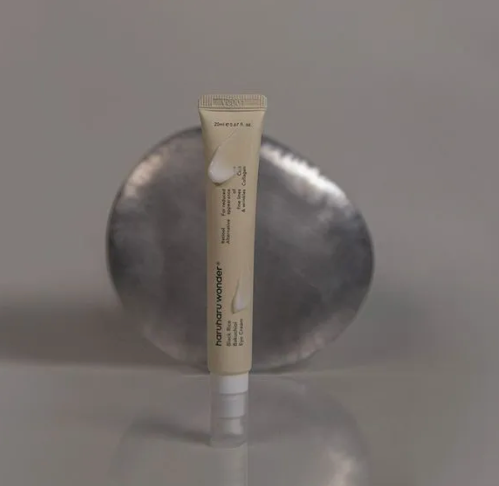 Haruharu Wonder Black Rice Bakuchiol Eye Cream – Contour des yeux anti-âge au riz noir