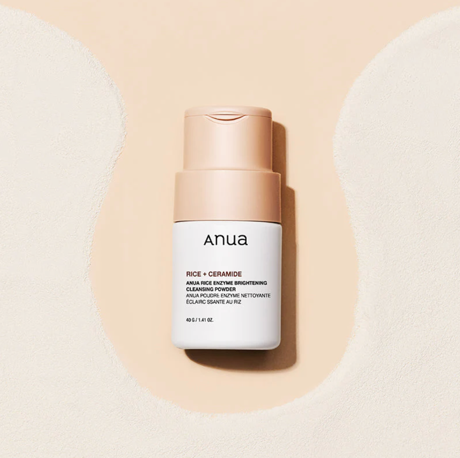 Anua Rice Enzyme Brightening Cleansing Powder – Poudre nettoyante aux enzymes de riz