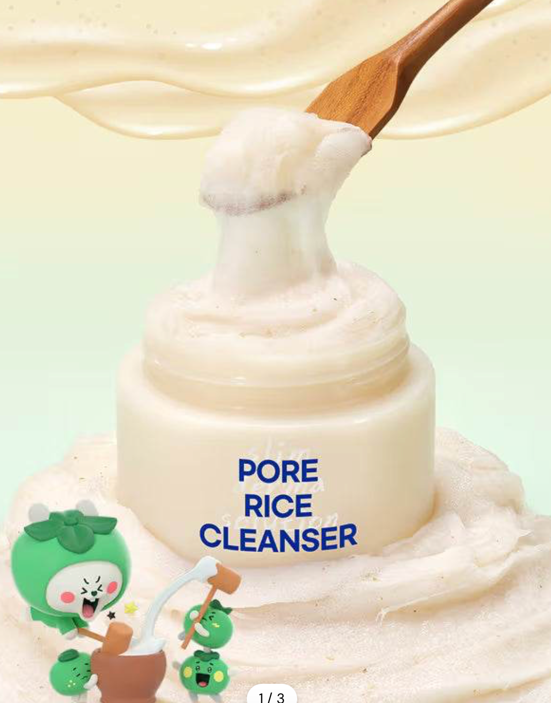 Pore Rice Cleanser – Nettoyant visage au riz