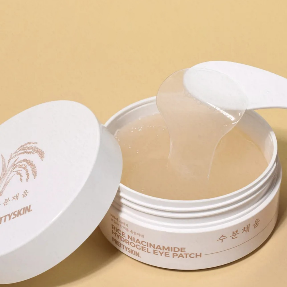 Rice Hydrogel Eye Patches – Patchs Éclat & Hydratation Contour des Yeux au Riz