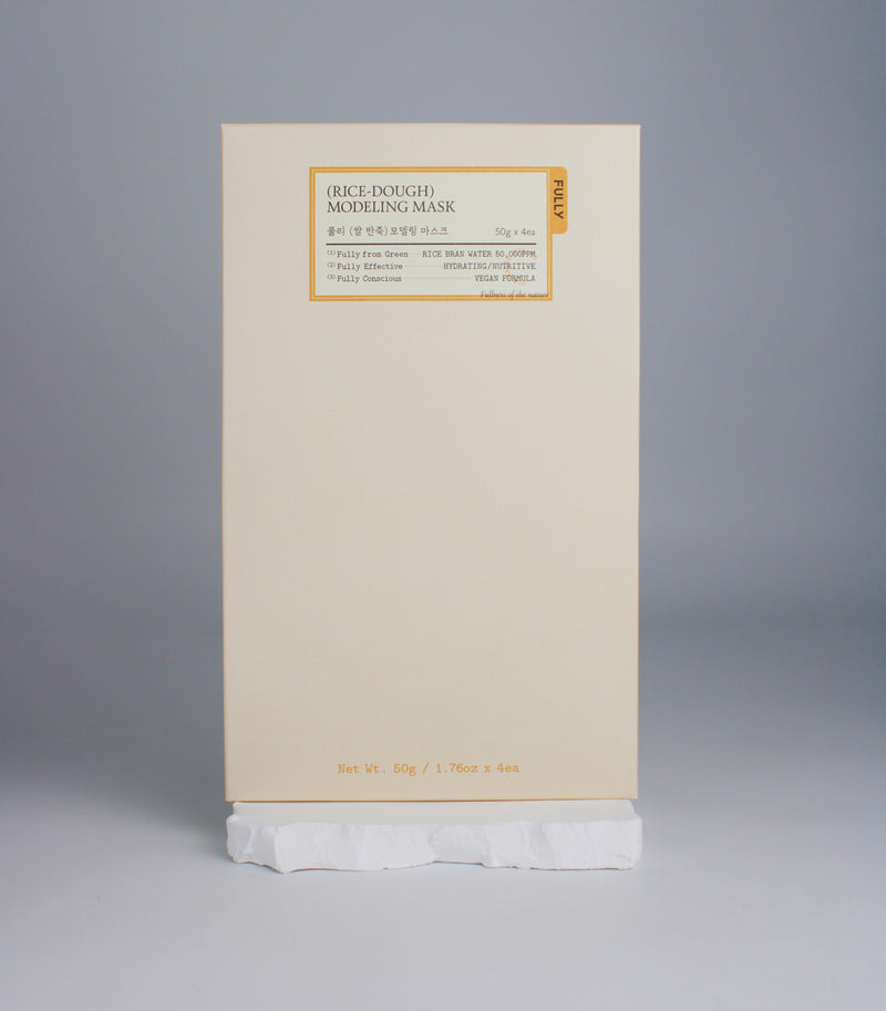 Masque modelant à la pâte de riz - 4pc