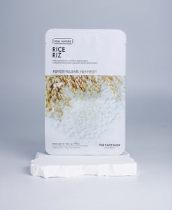 Masque Visage au Riz Naturel - 5pc