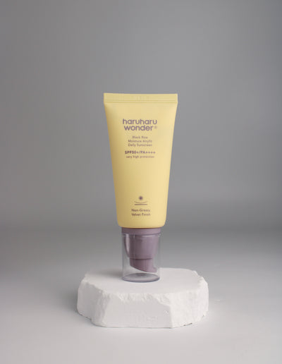 Crème solaire airyfit riz noir SPF50+