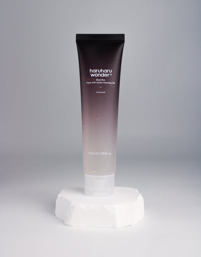 Gel Nettoyant Doux Triple AHA Riz Noir