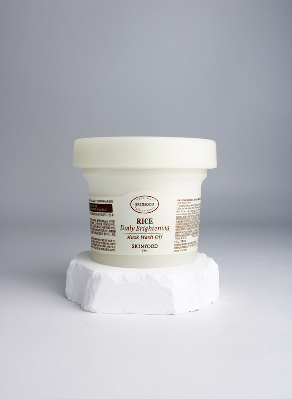 Masque Éclaircissant au Riz