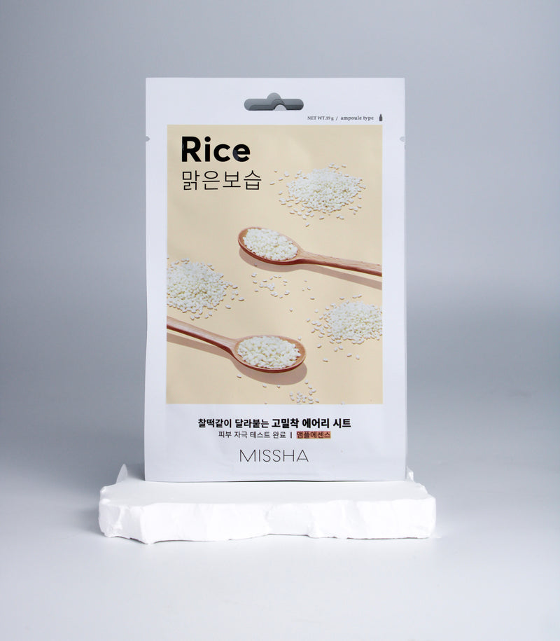 Masque Tissu au Riz