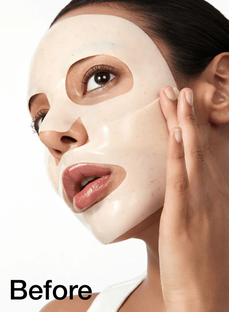 Masque Éclat au Collagène Riz 70 - 4pc