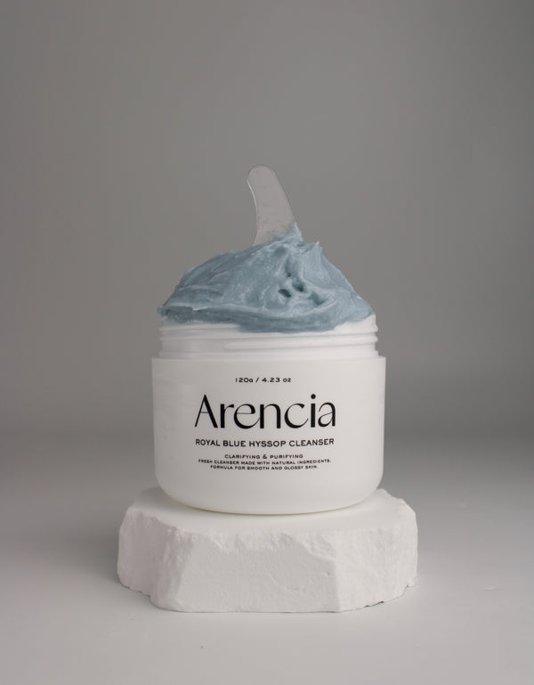 Nettoyant frais au riz bleu et au mochi