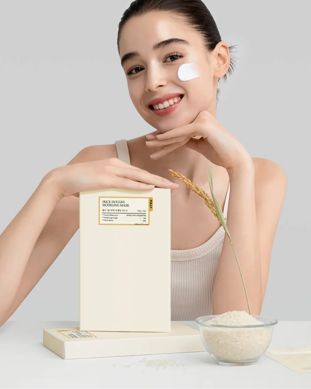 Masque Modelant à la Pâte de Riz - 4pc