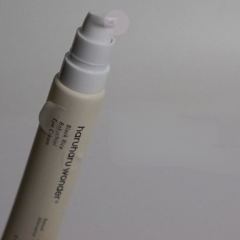 Haruharu Wonder Black Rice Bakuchiol Eye Cream – Contour des yeux anti-âge au riz noir