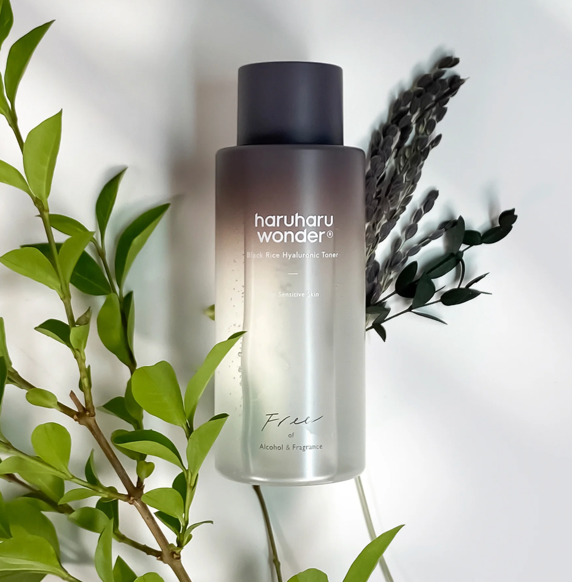 Haruharu Wonder Black Rice Hyaluronic Toner For Sensitive Skin – Toner coréen riz noir sans parfum