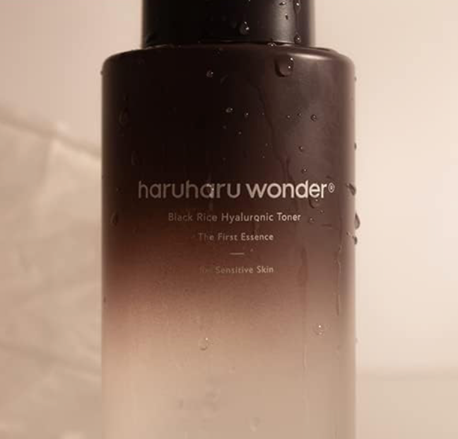 Haruharu Wonder Black Rice Hyaluronic Toner For Sensitive Skin – Toner coréen riz noir sans parfum