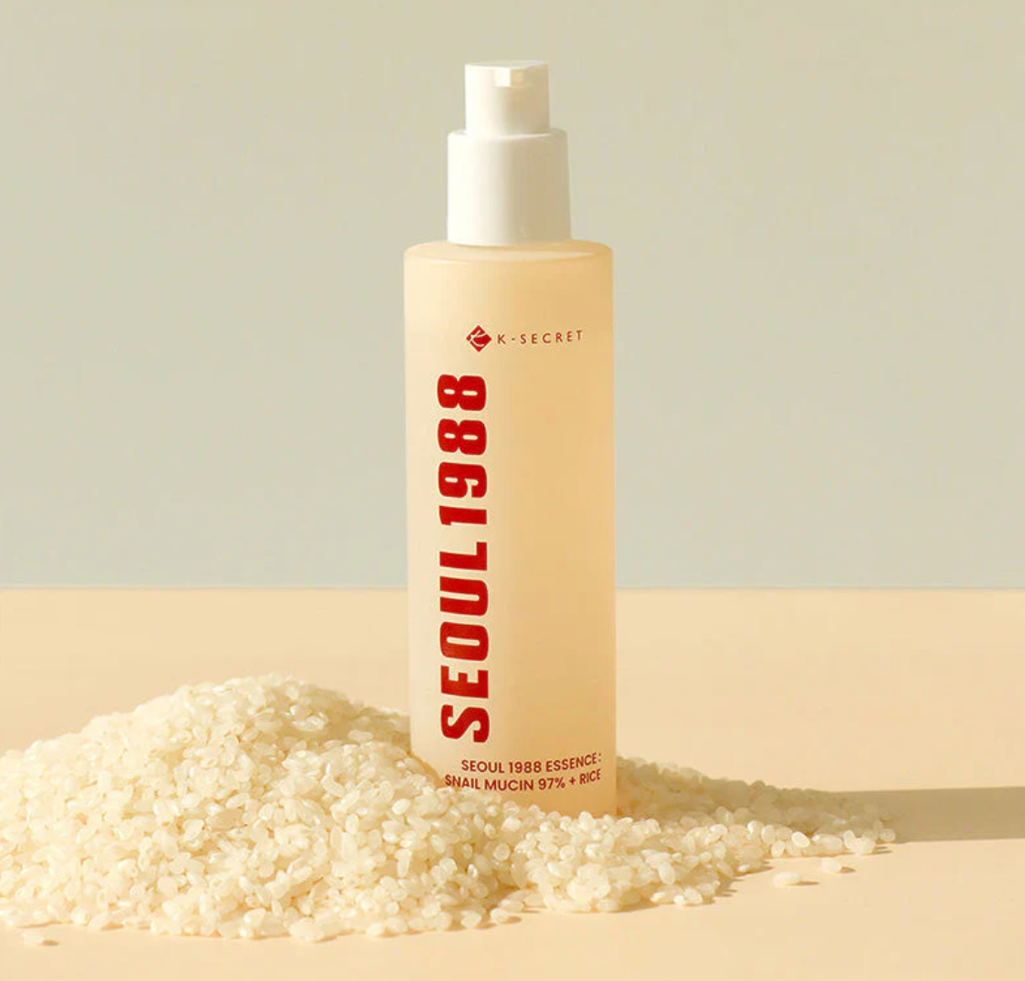 Ksecret Snail Mucin 93% + Rice Essence – Essence réparatrice éclat au riz