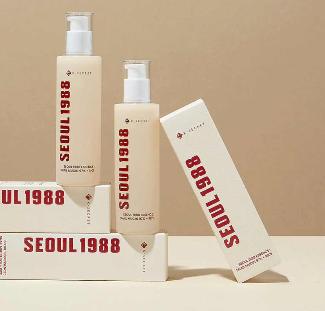 Ksecret Snail Mucin 93% + Rice Essence – Essence réparatrice éclat au riz