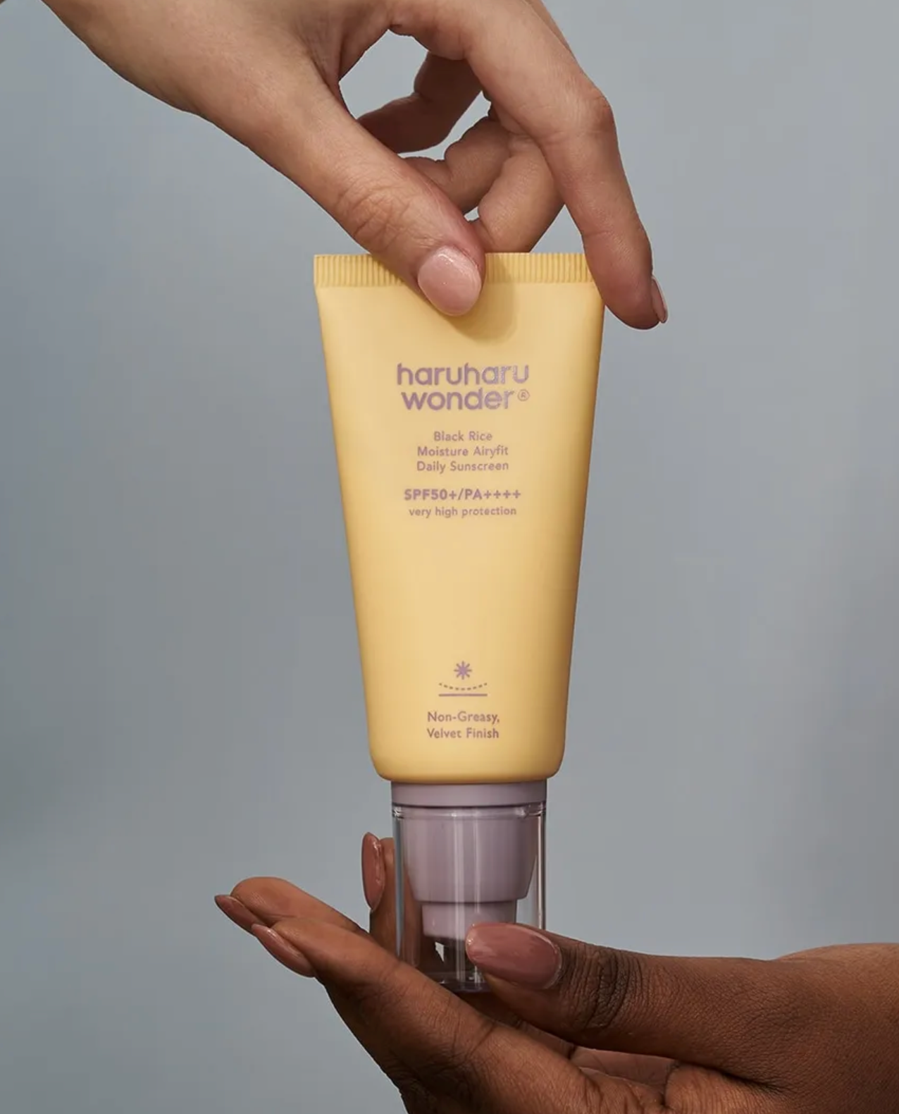 Haruharu Wonder Black Rice Airyfit SPF50 – Crème solaire coréenne légère au riz noir