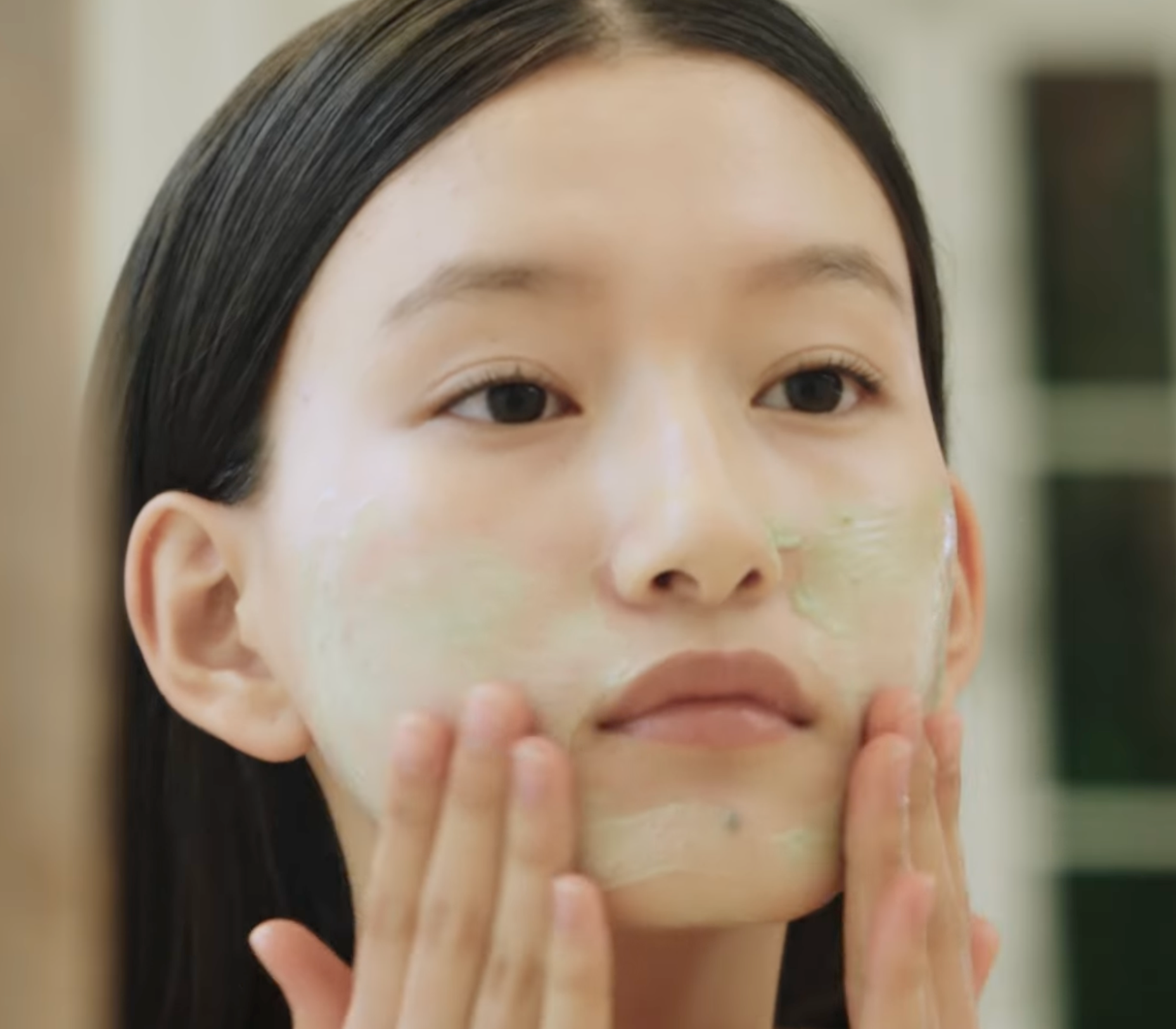 Arencia Green Rice Mochi Cleanser – Nettoyant purifiant coréen au riz vert