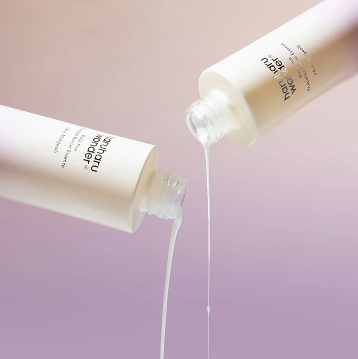 Haruharu Wonder Black Rice Probiotics Barrier Essence – Essence barrière au riz noir