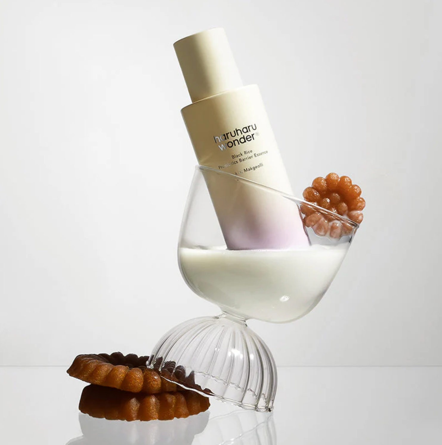 Haruharu Wonder Black Rice Probiotics Barrier Essence – Essence barrière au riz noir