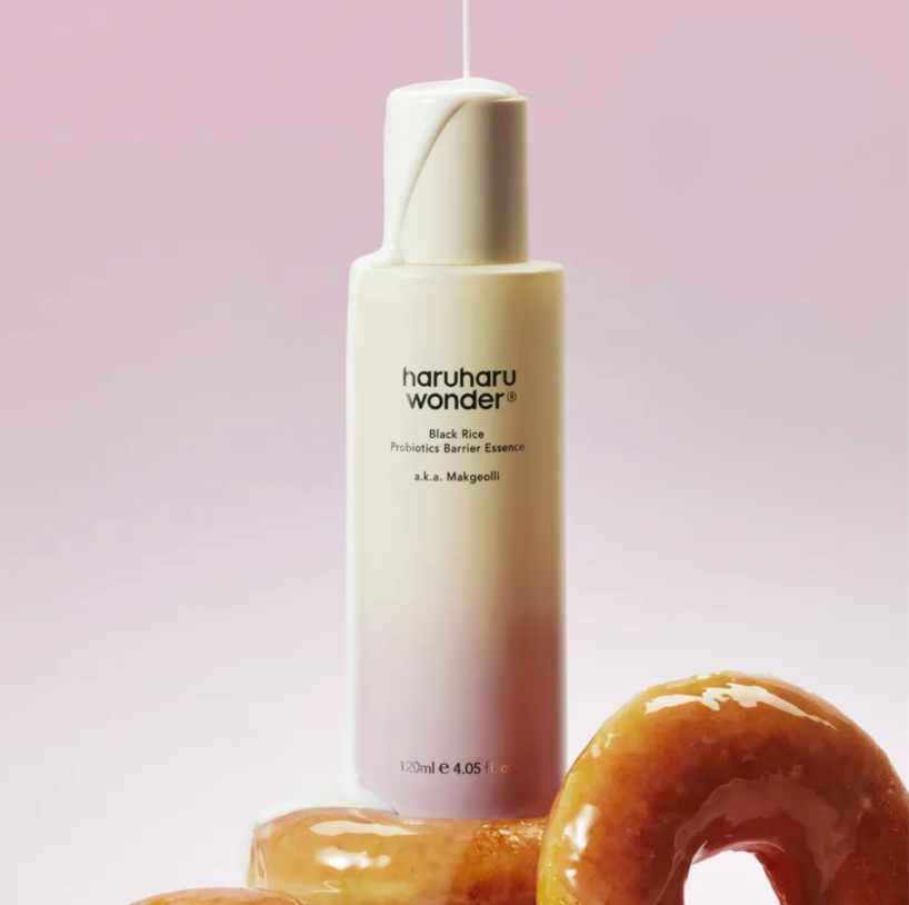 Haruharu Wonder Black Rice Probiotics Barrier Essence – Essence barrière au riz noir