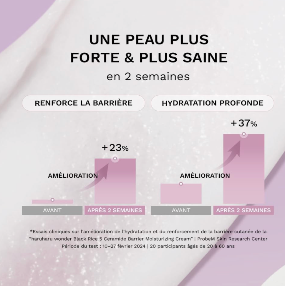 Black Rice 5 Ceramide Barrier Moisturizing Cream – Crème hydratante barrière aux 5 céramides & riz noir