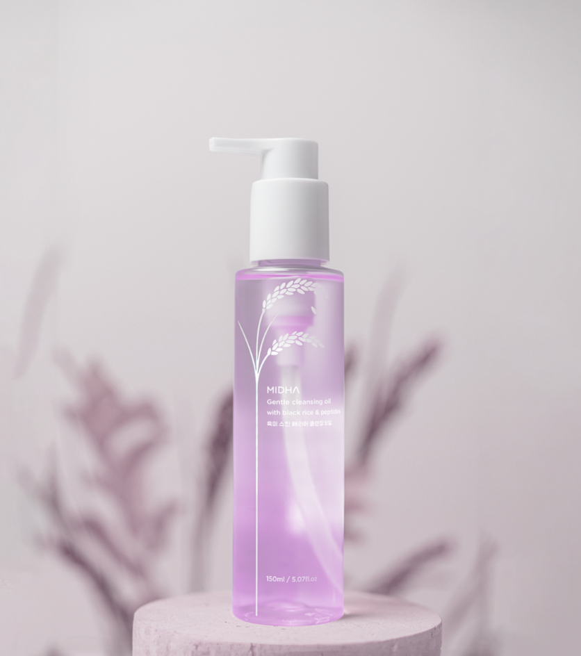 Huile Démaquillante Douce au Riz Noir & Peptides