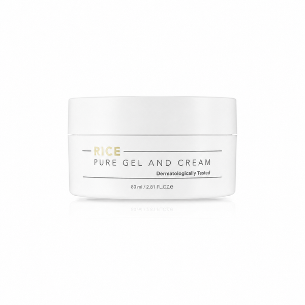 Rice Pure Gel and Cream – Crème Gel Visage Hydratante Au Riz 80 ml