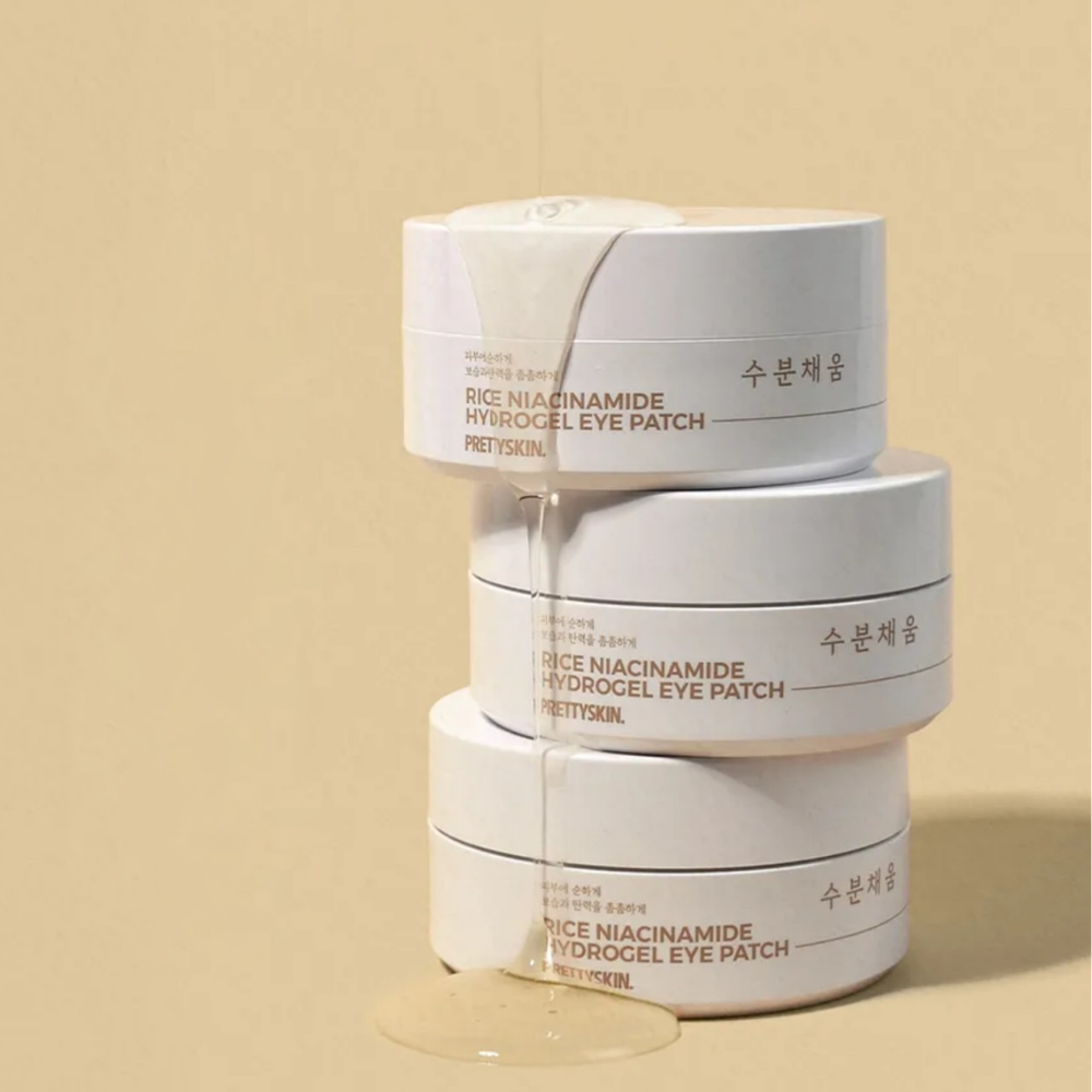 Rice Hydrogel Eye Patches – Patchs Éclat & Hydratation Contour des Yeux au Riz