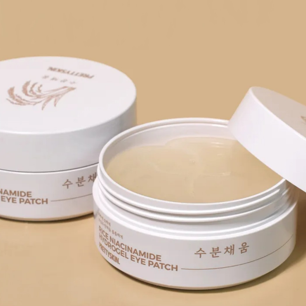 Rice Hydrogel Eye Patches – Patchs Éclat & Hydratation Contour des Yeux au Riz