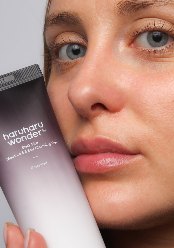 Gel nettoyant doux riz noir 5.5