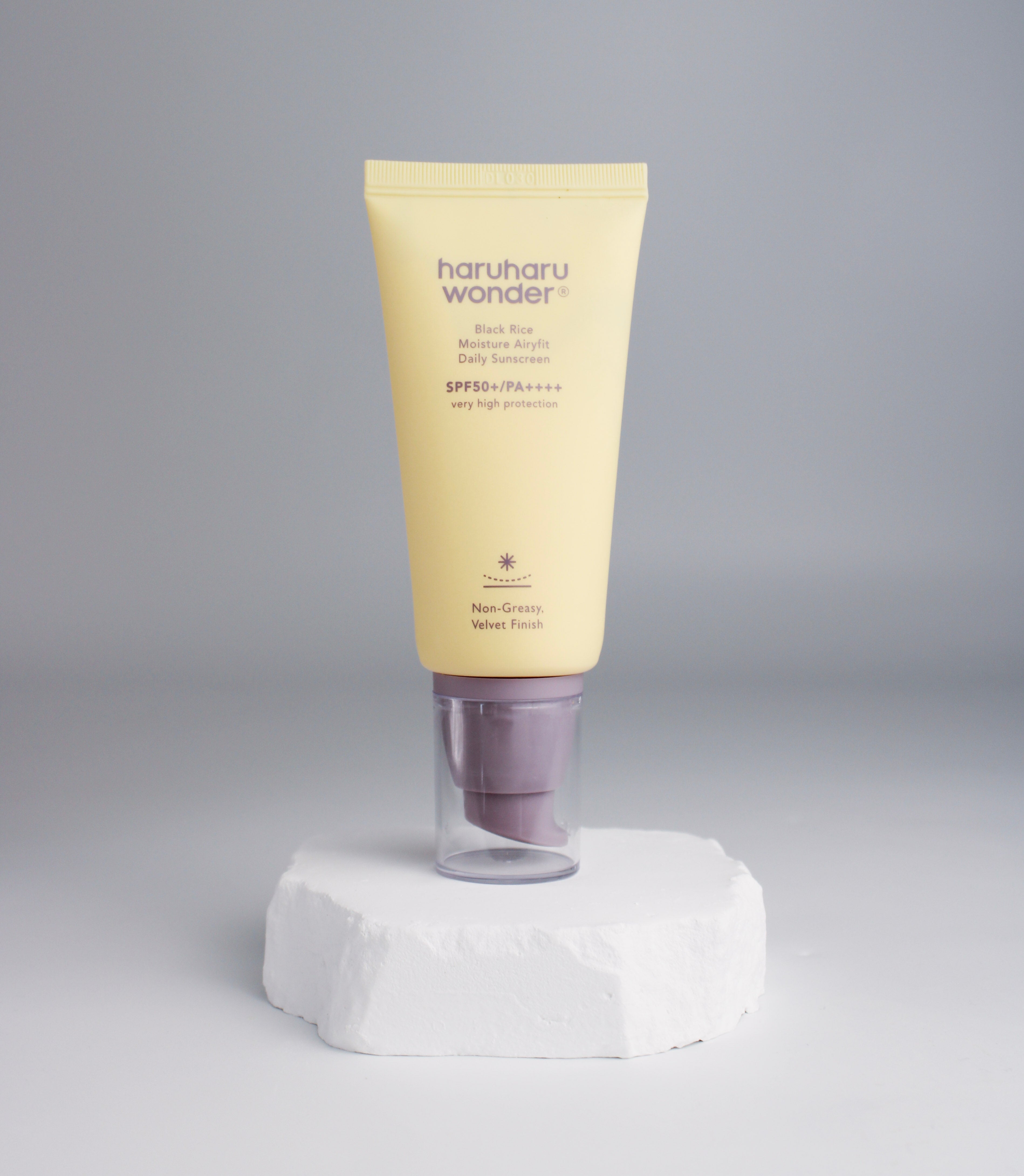 Crème Solaire Airyfit Riz Noir SPF50+