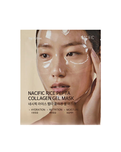 Nacific Rice Pepta Collagen Mask – Masque collagène et riz éclat