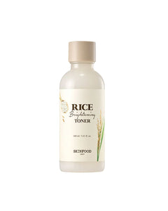 Skinfood Rice Brightening Toner – Toner coréen illuminateur et hydratant au riz