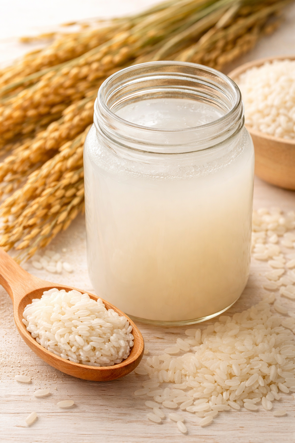 Eau de riz (88%)
