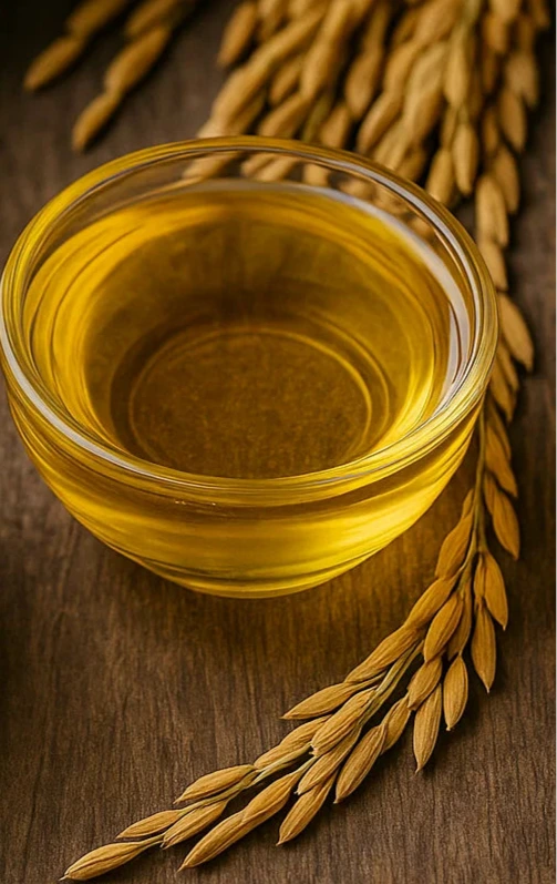Huile de son de riz
